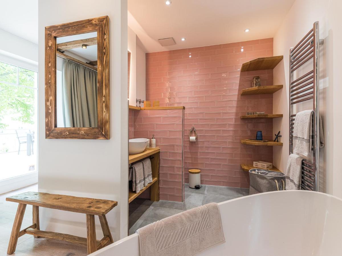 Lieblingsplatz - Traumhafte Wohnung Mit Sauna - 200M Vom Strand Rerik Bagian luar foto